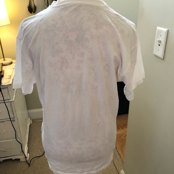 Basic White Polo Tee - Picture 2 of 2